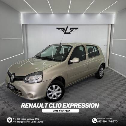 RENAULT CLIO 1.0 EXPRESSION 16V FLEX 4P MANUAL
